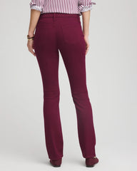 Chico's Discount Deep Chianti Girlfriend Slim Full-Length Jeans