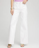 Chico's Online Alabaster So Slimming® High-Rise Wide-Leg Jeans