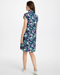 Chico's Outlet Blossom Zenergy® UPF Blooms Polo Dress