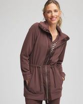 Chico's On Sale Espresso Zenergy® Cinch-Waist Jacket