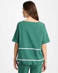 Chico's For Sale Water Lily Green Zenergy® UPF Contrast Bungee Top