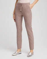 Chico's For Sale Taupe Heather Zenergy® Luxe Rhinestone Ankle Pants