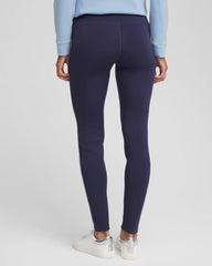Chico's Outlet Passport Blue Zenergy® Soft Topaz Contrast Leggings