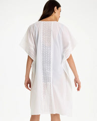 Chico's For Sale Alabaster Woven Long Swim Cover-Up
