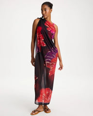 Chico's Outlet Black/Multi Miraclesuit® Petali Rosa Siren One Piece