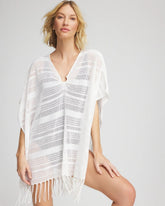Chico's Discount Alabaster Sweater Swim Cover-Up