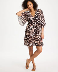 Chico's Outlet Safari Gottex Nambiti V-Neck Cover-Up