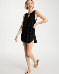 Chico's Sale Black Magicsuit® Effie Solid Swim Dress