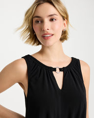 Chico's Sale Black Magicsuit® Effie Solid Swim Dress