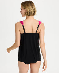 Chico's For Sale Black/Multi Miraclesuit® Petali Rosa Dazzle Tankini