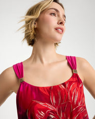 Chico's For Sale Black/Multi Miraclesuit® Petali Rosa Dazzle Tankini