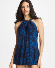 Chico's On Sale Navy Magicsuit® Swoon Parker Swim Dress