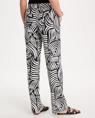 Chico's Online Alabaster Geo Pull-On Wide-Leg Linen Pants