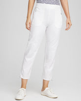 Chico's Online Alabaster Zenergy® UPF Bungee Neema Cropped Pants