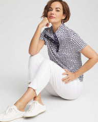 Chico's Online Alabaster Zenergy® UPF Bungee Neema Cropped Pants