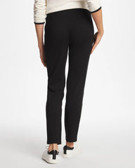 Chico's Online Black Zenergy® Double-Knit Pick Stitch Ankle Pants