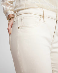 Chico's On Sale English Cream Petite Girlfriend Flared Leg Jeans