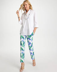 Chico's On Sale Amparo Blue Brigitte™ Straight Whisp Crop