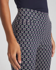 Chico's Discount Passport Blue Brigitte™ Chain Connection Slim Ankle Pants