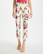 Chico's Sale Hot Honeysuckle Brigitte™ Slim Mari Bloom Crop