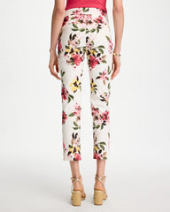 Chico's Sale Hot Honeysuckle Brigitte™ Slim Mari Bloom Crop