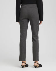 Chico's On Sale Graphite Heather Gray Brigitte™ Slim Ankle Pants