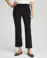 Chico's Discount Black Emme Cropped Flared Pants