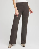 Chico's Discount Black Juliet Jacquard Full-Length Ponte Pants