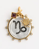 Chico's Online Mixed Metals Capricorn Zodiac Charm Pendant