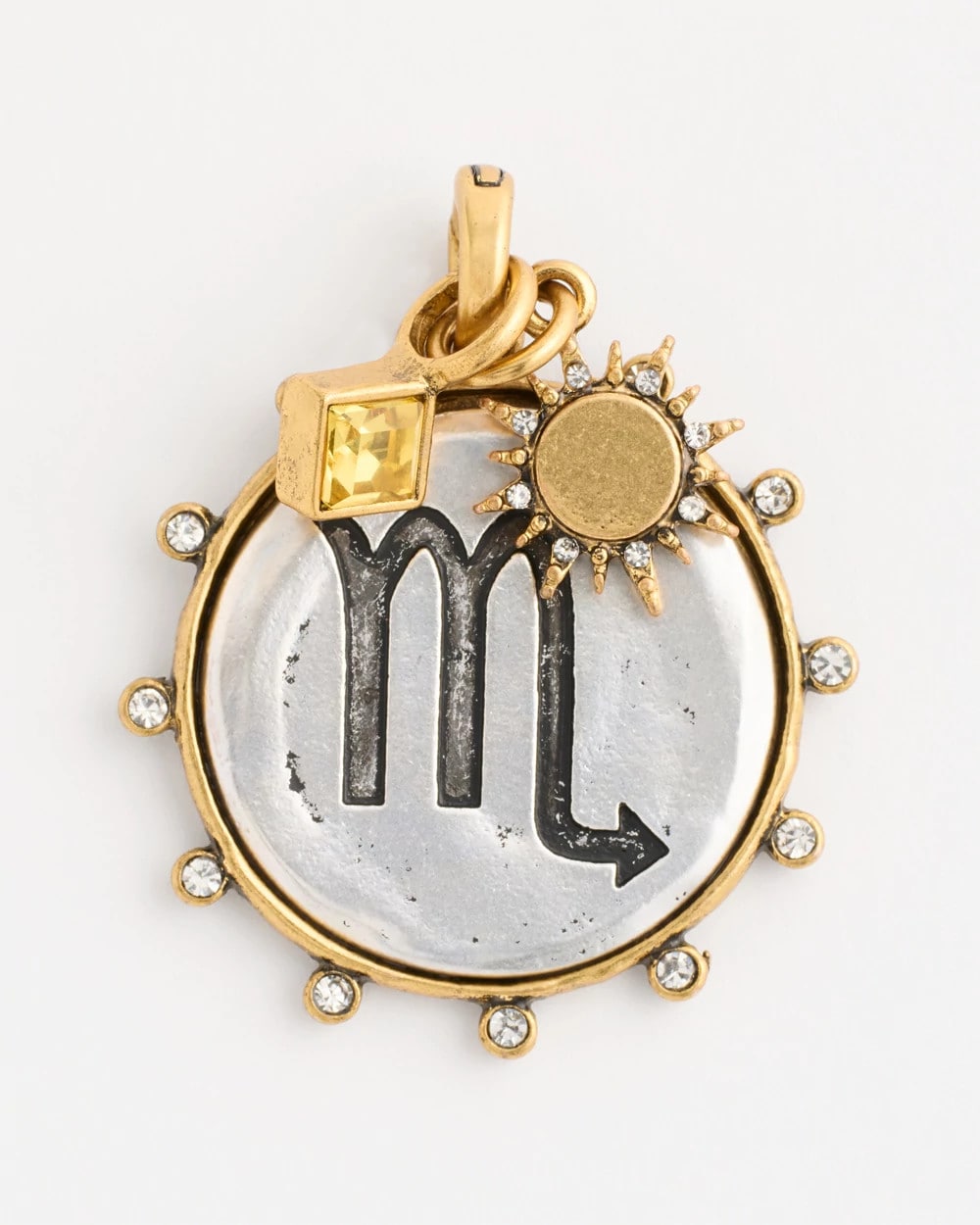 Chico's For Sale Mixed Metals Scorpio Zodiac Charm Pendant