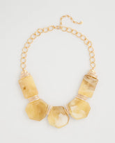 Chico's Sale Neutral Chico's Originals Neutral Stone Bib Necklace