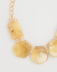 Chico's Sale Neutral Chico's Originals Neutral Stone Bib Necklace