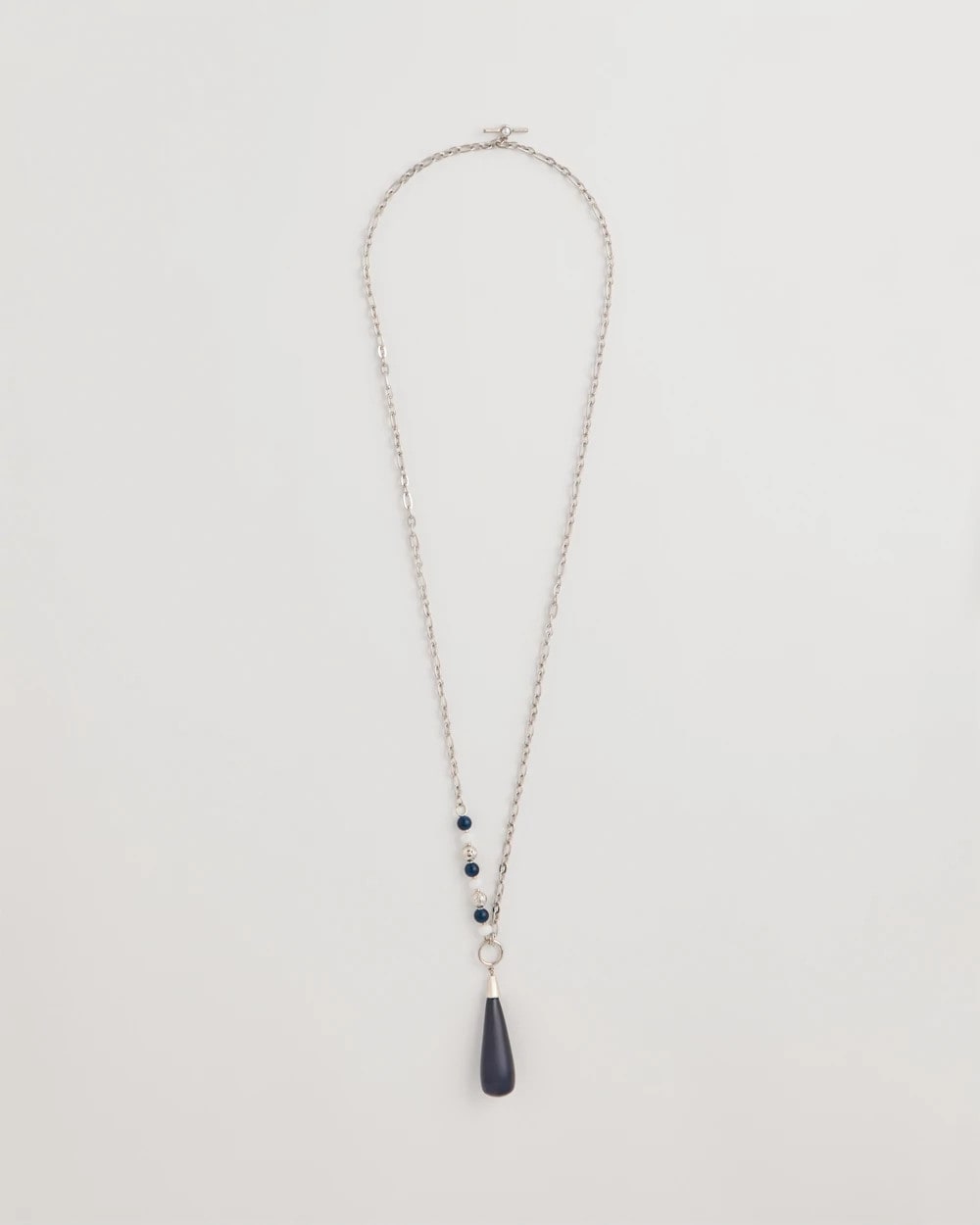 Chico's On Sale Blue Siren Teardrop Pendant Necklace