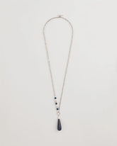 Chico's On Sale Blue Siren Teardrop Pendant Necklace