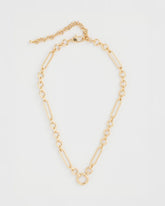 Chico's Online Gold Shiny Goldtone Novelty Charm Necklace