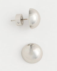 Chico's Online Silver Mini Silvertone Sphere Stud Earrings