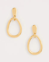 Chico's For Sale Gold Goldtone Open Circle Drop Earrings