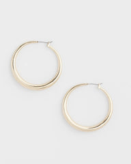 Chico's Sale Gold Cassie Gold-Tone Hoop Earrings