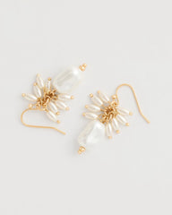 Chico's Sale Pearl Pearl Cluster Drop Earrings