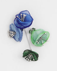 Chico's Online Multi Multi Floral Linear Earrings