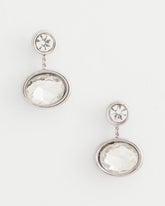 Chico's On Sale Silver Silvertone Bezel Stud Earrings