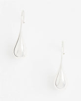 Chico's For Sale Silver No Droop™ Silver Tone Teardrop Threader Earrings