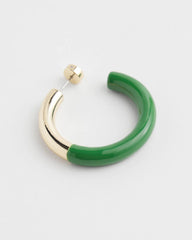 Chico's Online Verdant Green No Droop™ Green Dipped Hoops