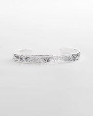 Chico's Sale Silver Silvertone Flexible Cuff Bracelet