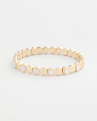 Chico's On Sale Pearl Pearl Mini Circle Stretch Bracelet