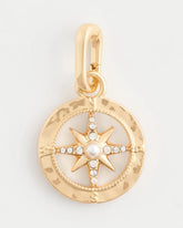 Chico's Outlet Gold Compass Charm