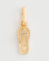 Chico's Outlet Gold Flip Flop Charm