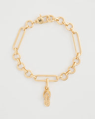 Chico's Outlet Gold Flip Flop Charm