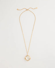 Chico's Sale Gold Butterfly Wing Monocle Necklace