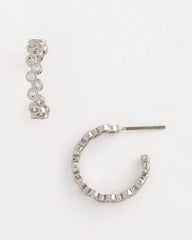 Chico's Sale Silver No Droop® Silvertone Hoop Earrings